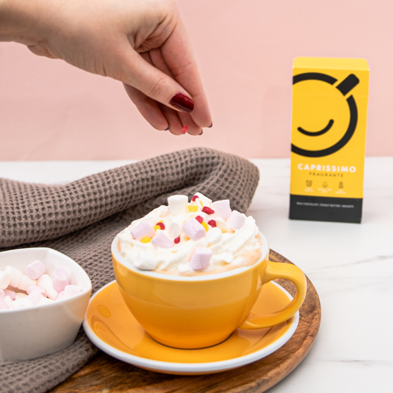 Imbierinių sausainių skonio latte Imbierinių sausainių skonio latte