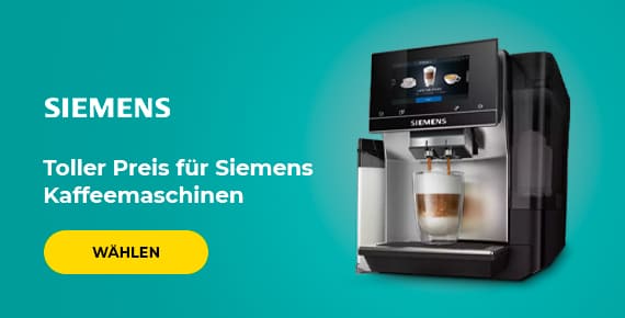 Toller Preis für Siemens Kaffeemaschinen