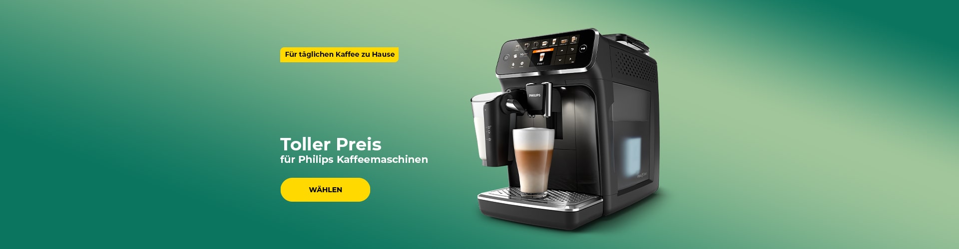 Toller Preis für Philips Kaffeemaschinen