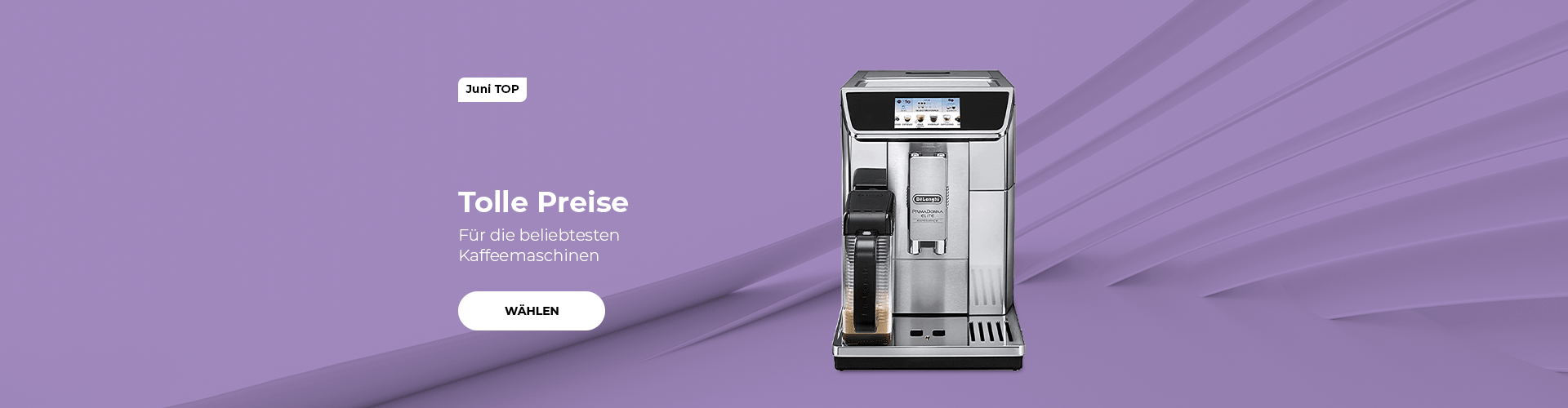 Tolle Preise für die beliebtesten Kaffeemaschinen