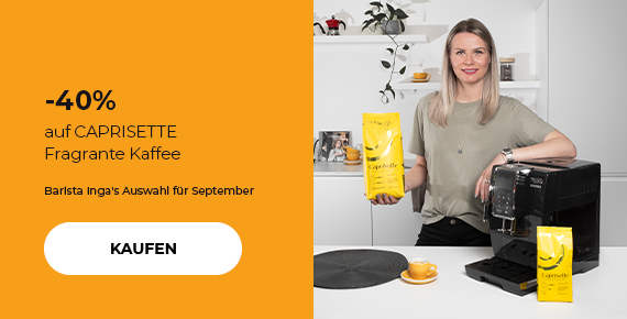 -40% auf CAPRISETTE Fragrante Kaffee