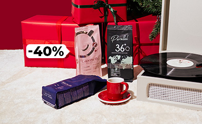 -40% auf CAPRISETTE und PARALLEL gemahlenen Kaffee